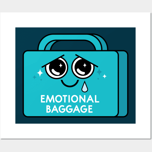Emotional Baggage Wall Art by EllieMorlino